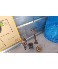 DECO STATUETTE METAL 