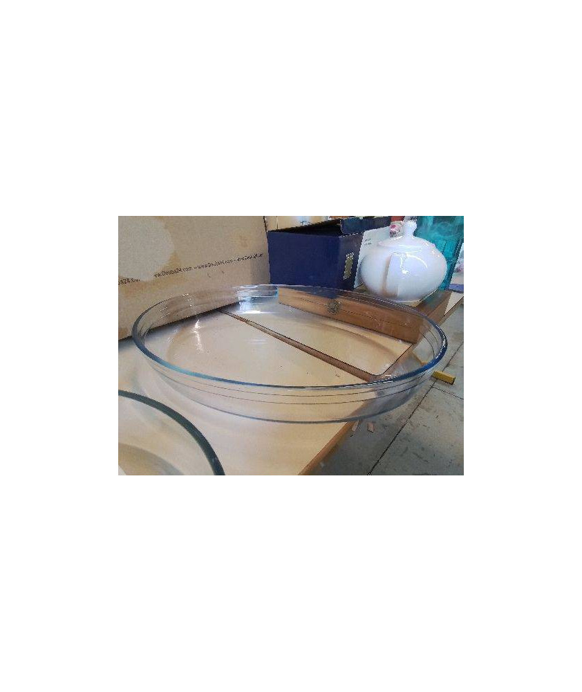 GRAND PLAT EN VERRE