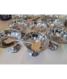 LOT DE 6 COUPES A GLACES 