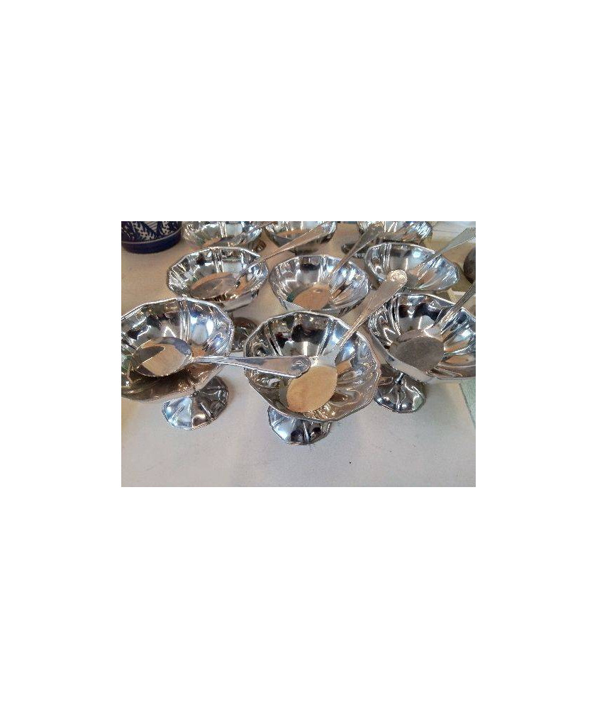 LOT DE 6 COUPES A GLACES 