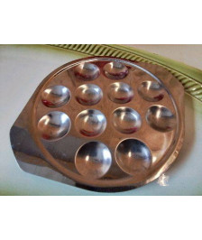 ASSIETTES A ESCARGOTS EN GRÈS 