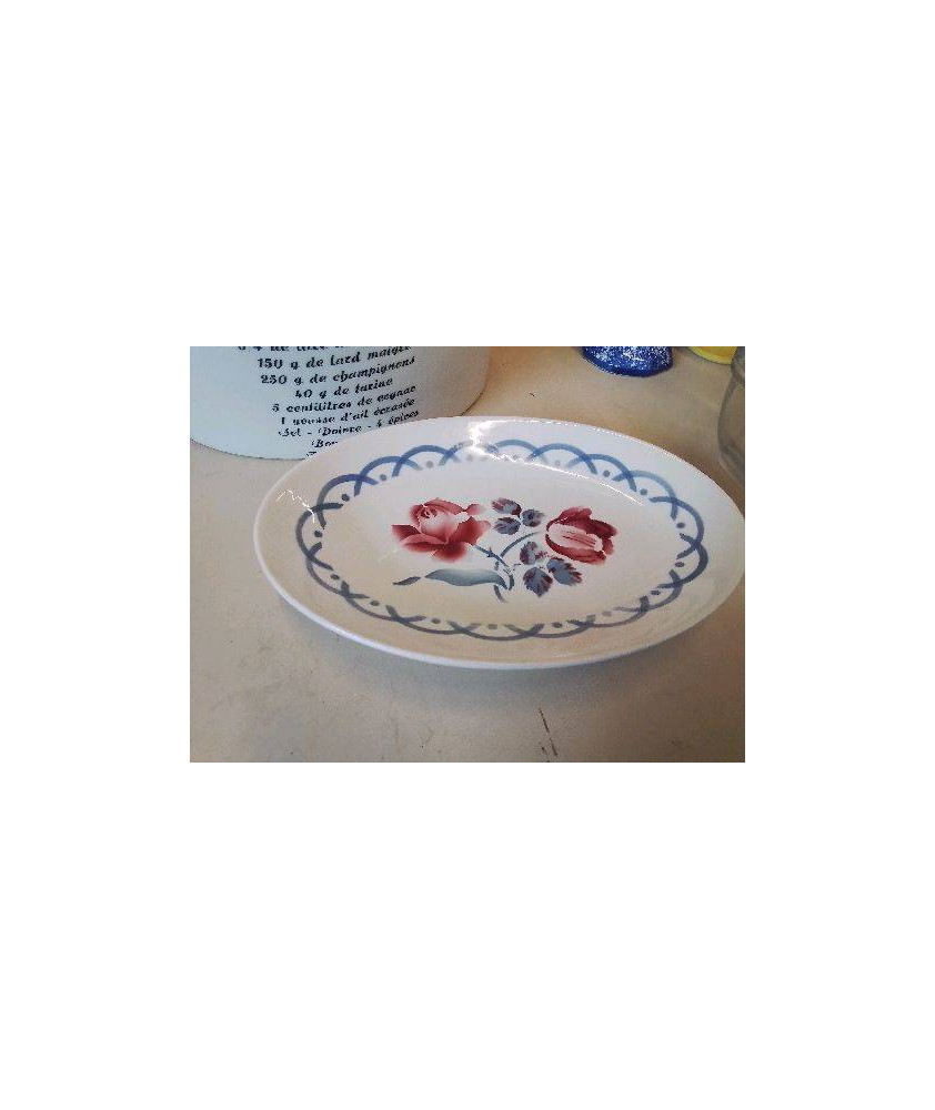 RAVIER EN PORCELAINE SARGUEMINES 