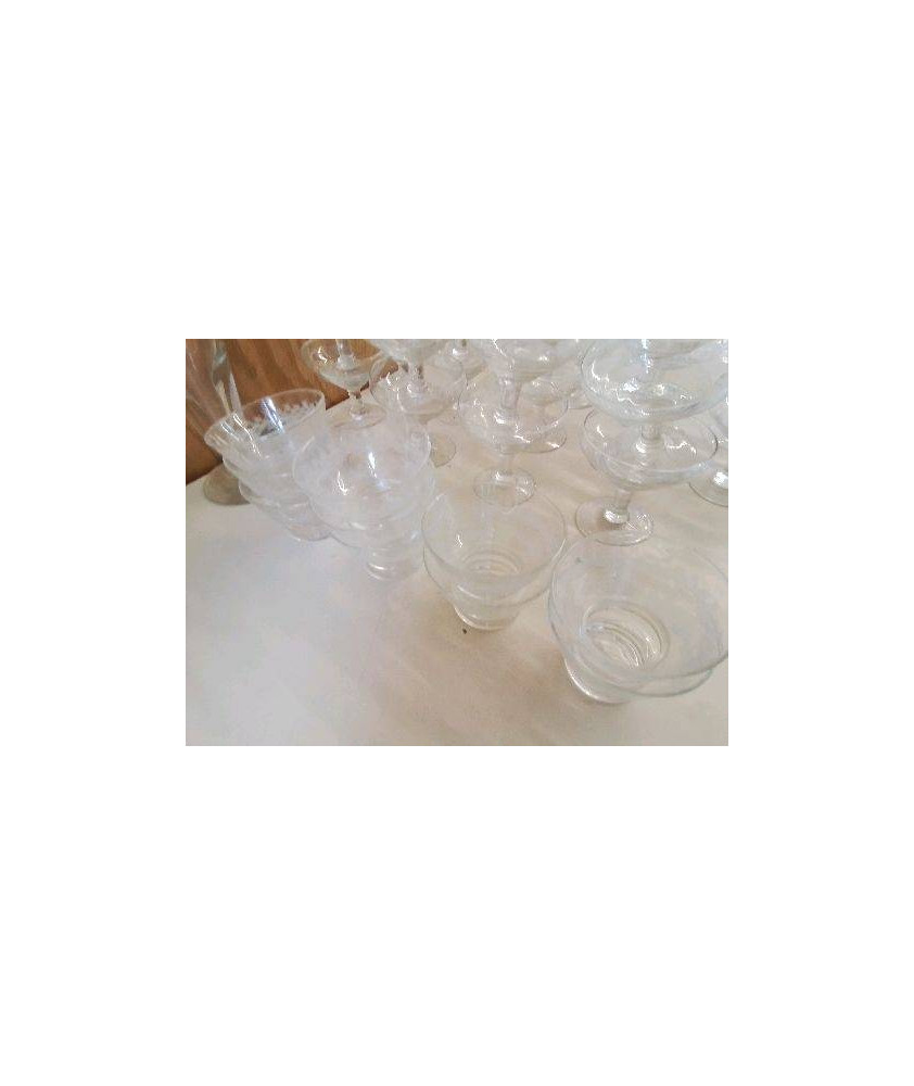 LOT DE 10 COUPES A FRUITS 