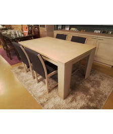 TABLE  ALLONGES 80 CM FABRICATION BELGE 