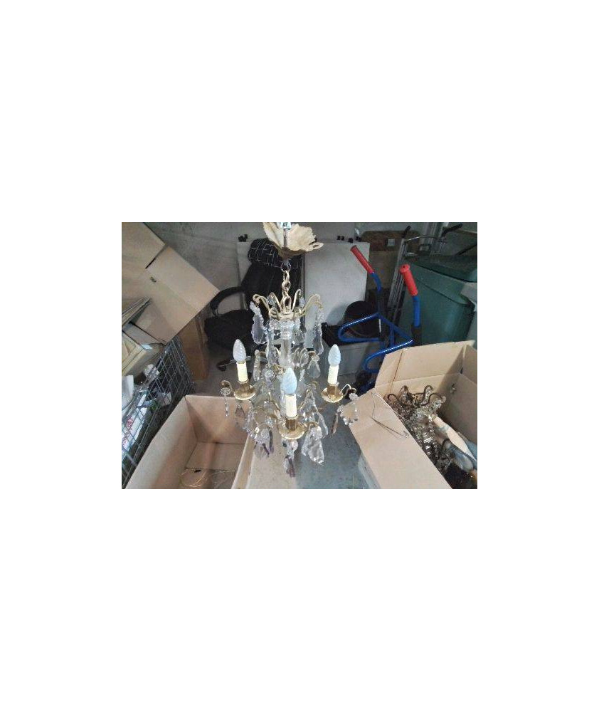 SUSPENSION VENICIEN EN BRONZE 