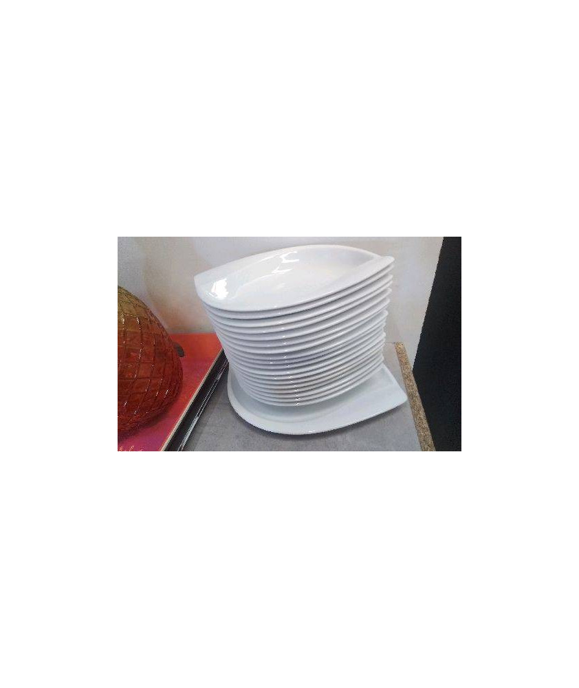 ASSIETTES OVALE LE LOT - BARBIER PORCELAINE 