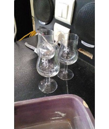 VERRES A PIED X3 LANGUEDOC