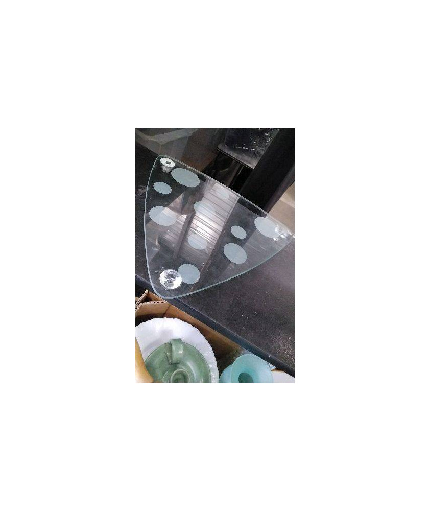 DESSOUS DE PLAT VERRE TRIANGULAIRE 