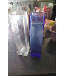 VASE VERRE CARRE 