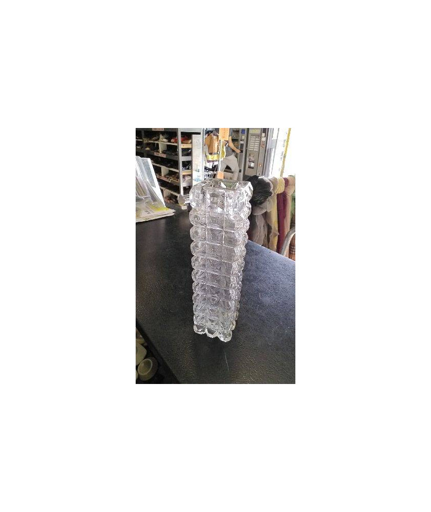 VASE VERRE CARRE 