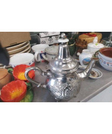 THEIERE METAL ARGENTE 