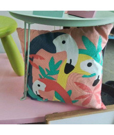 COUSSIN FLAMAND ROSE 