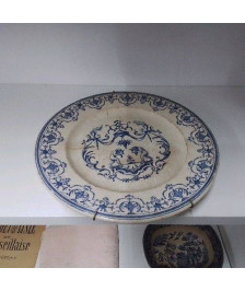 ASSIETTE DECO MOUSTIERS ANCIENNE 