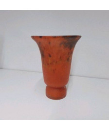VASE PATE DE VERRE SIGNE WALTERSPERGER