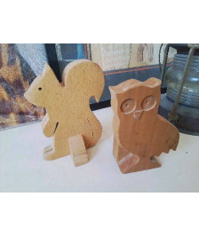 FIGURINE EN BOIS 