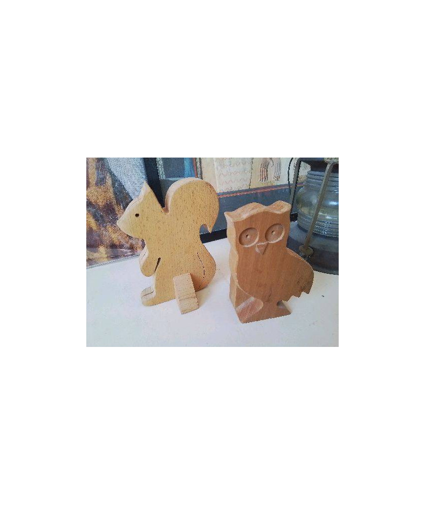 FIGURINE EN BOIS 