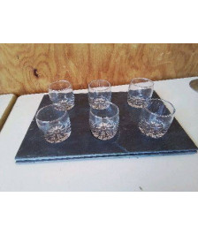 ENSEMBLE DE VERRINE SUR PLATEAU 