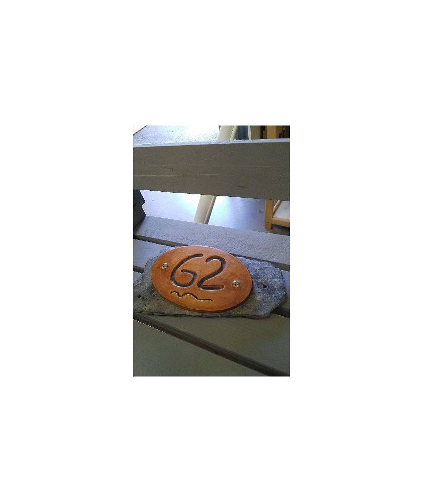 DECO NUMERO 62 - ARDOISE