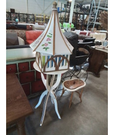 LAMPADAIRE BOIS PEINT 