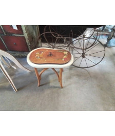 BIDET BOIS COURBE BBAC TOLE ÉMAILLÉE 