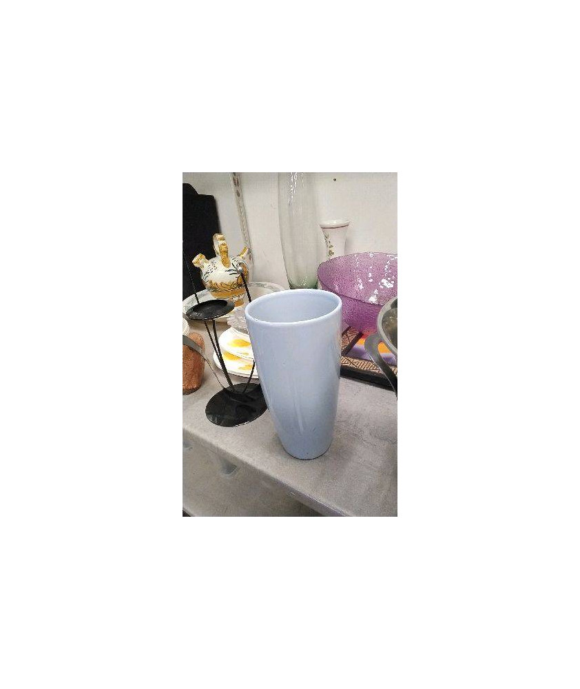 VASE BLEU CIEL EN L’ETAT