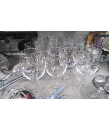 VERRES A PIED X10 