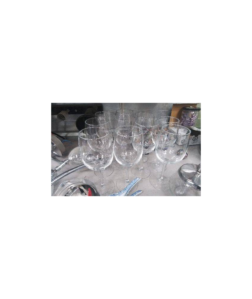 VERRES A PIED X10 