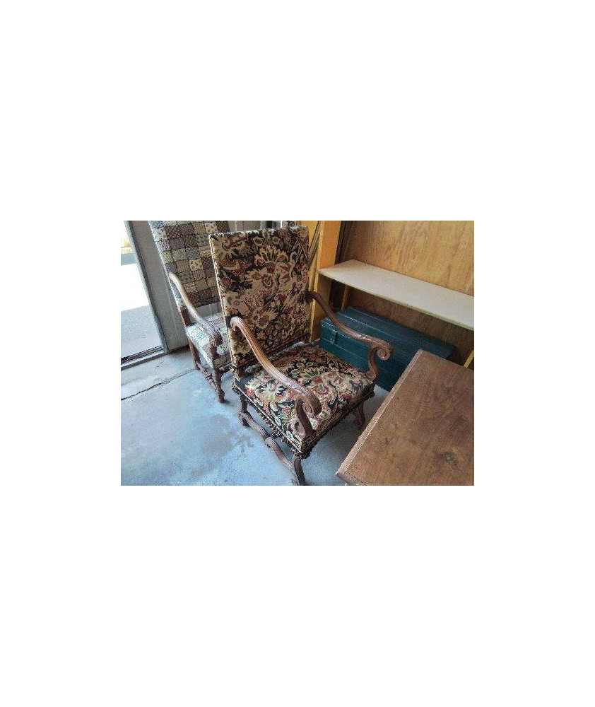 FAUTEUIL TAPISSÉ 