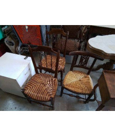 CHAISE PAILLÉE 