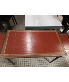 BUEAU DESSUS CUIR 2 TIROIRS