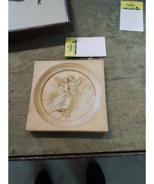 MÉDAILLON PLATRE JOUR D APRES BERTEL THORWALDSEN 15.5X15.5