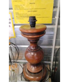 PIED DE LAMPE BOIS GM