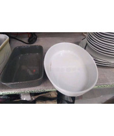 PLAT FOUR BLANC OVALE 