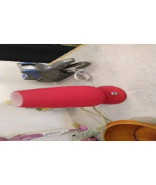 LAMPE VERRE ROUGE 