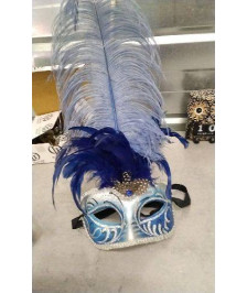 MASQUE BLEU PLUME 