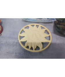 DESSOUS DE PLAT FONTE SOLEIL 