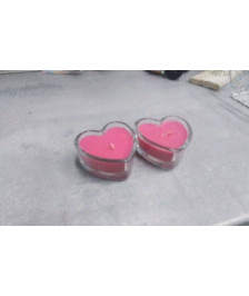 BOUGIES COEUR X2