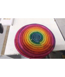 DESSOUS DE PLAT MULTICOLORES X2