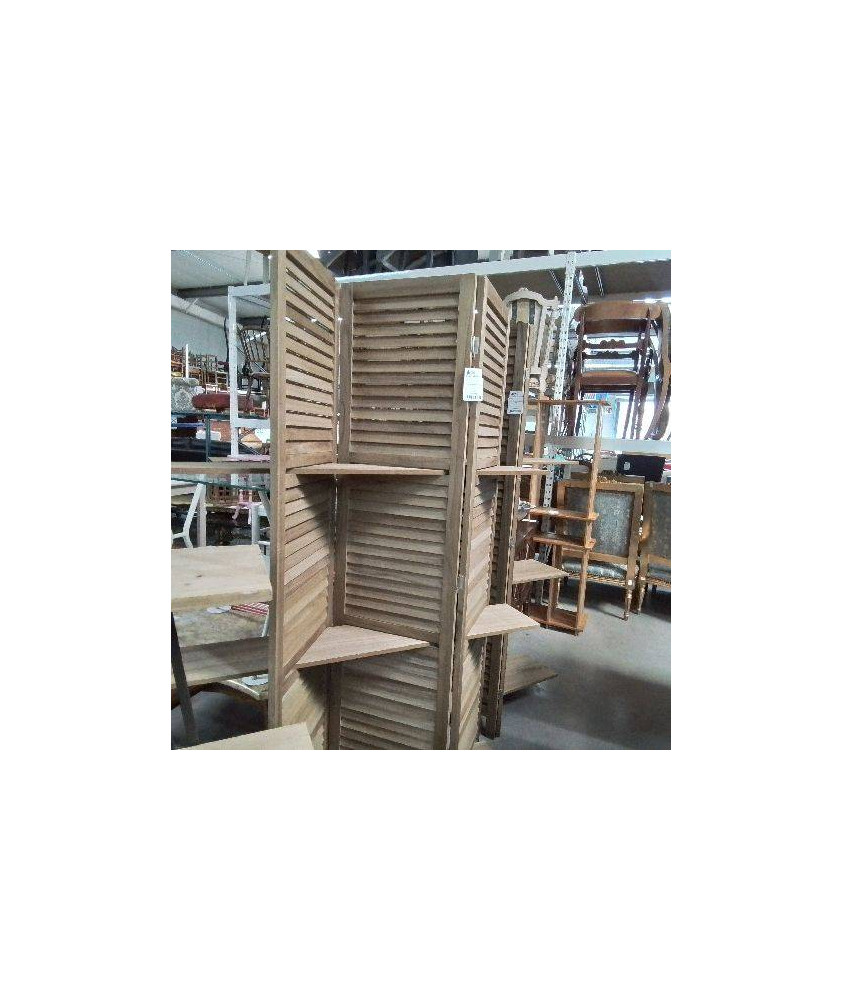 ETAGERES PARAVENT PERSIENNE