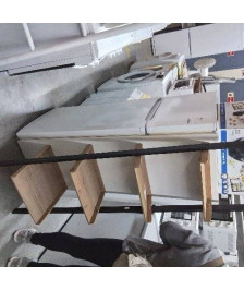 ETAGERES INCLINEES SDB