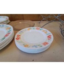 LOT 6 ASSIETTES A DESSERT