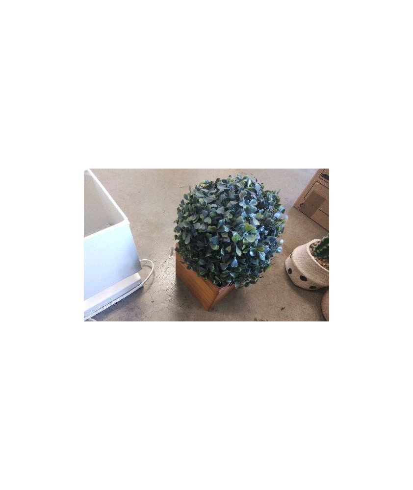 DECO POT BOULE BUIS