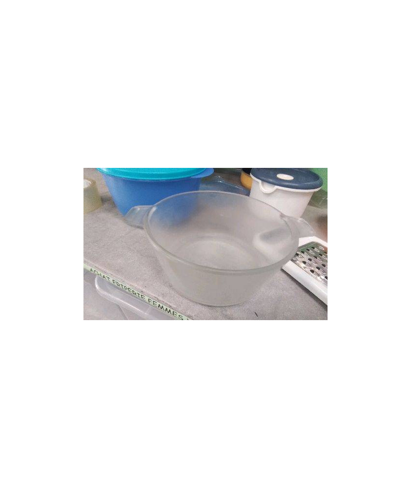 COCOTTE VERRE PYREX SANS COUVERCLE