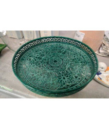 PLATEAU METAL VERT