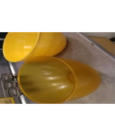 SALADIER PLASTIQUE JAUNE
