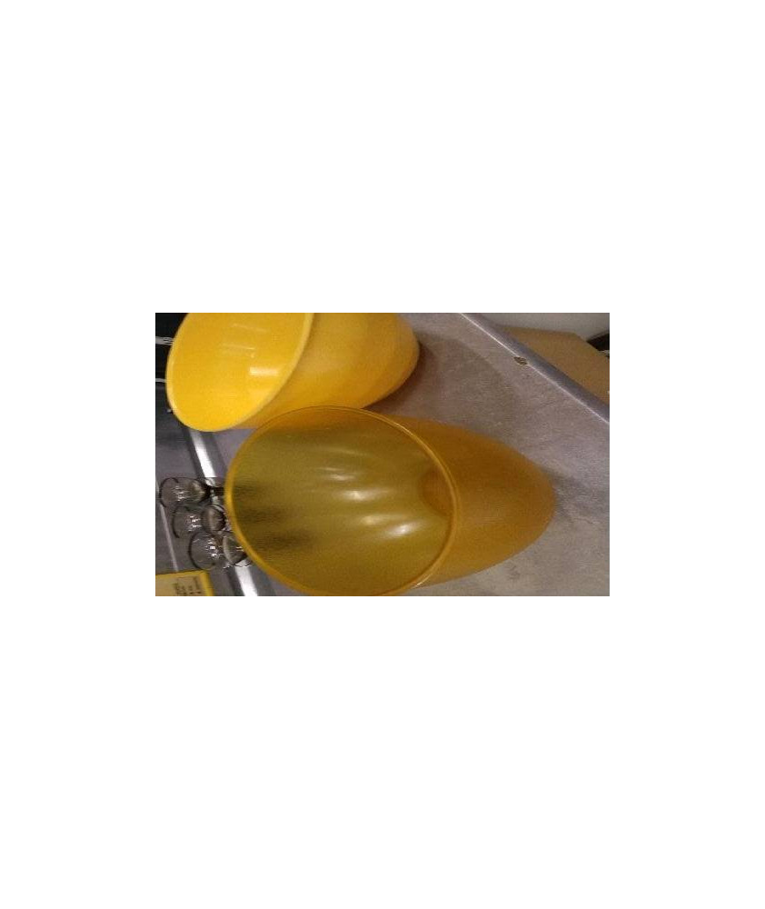 SALADIER PLASTIQUE JAUNE