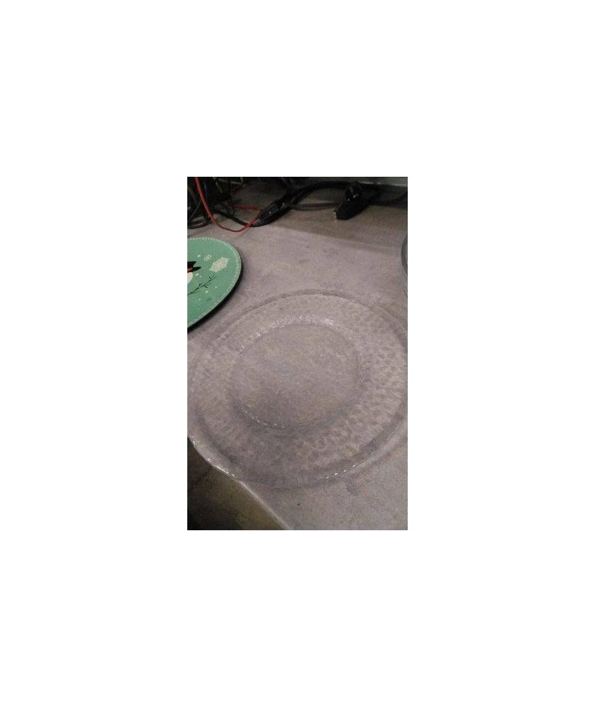 PLAT ROND VERRE