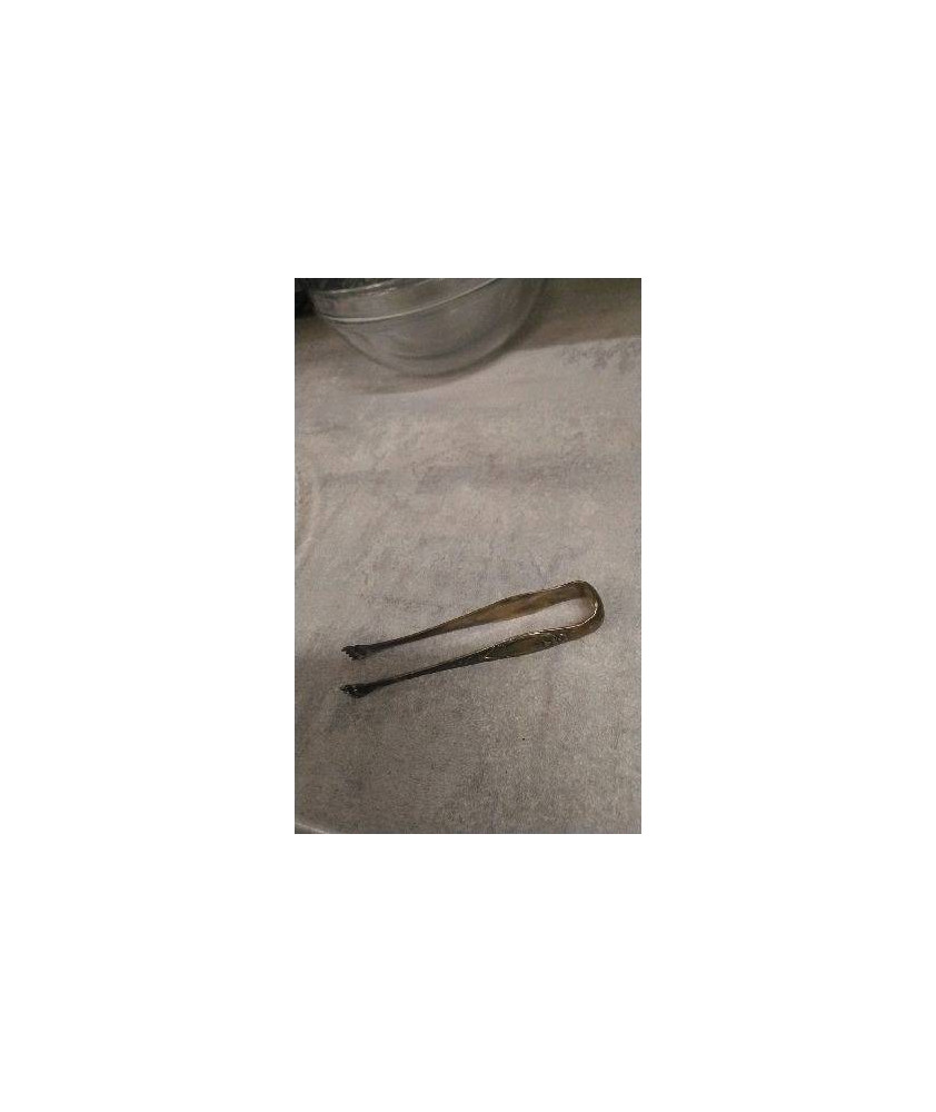 PINCE A SUCRE METAL ARGENTE 
