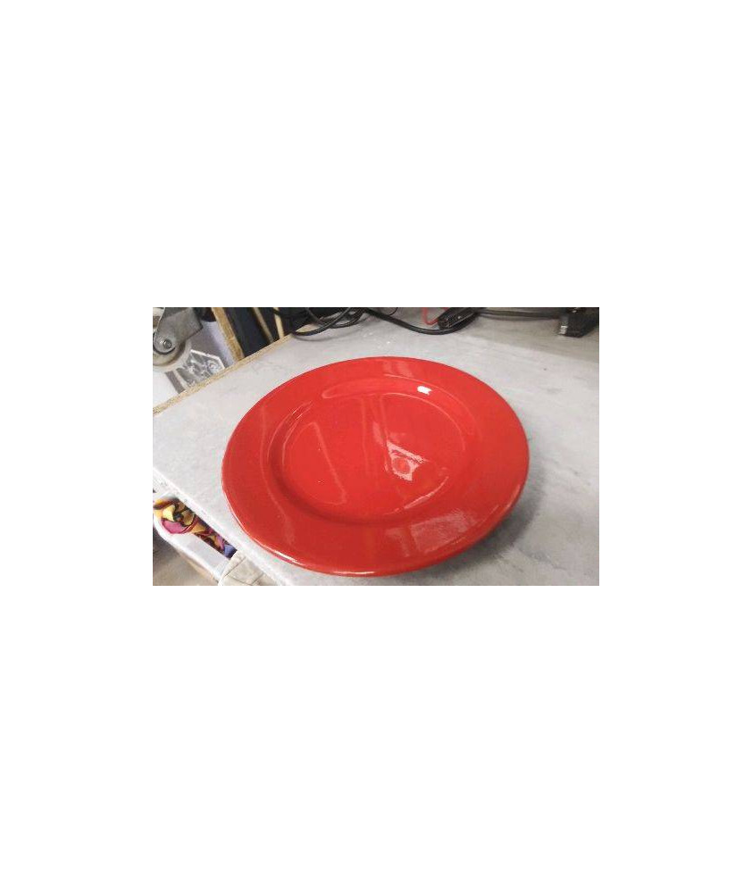 ASSIETTE ROUGE