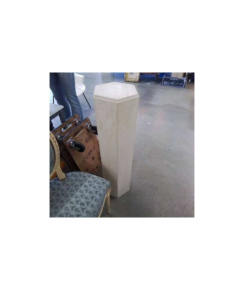 COLONNE EN TRAVERTIN 
